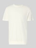 s.Oliver RED LABEL Regular Fit T-Shirt aus Baumwoll-Mix Weiss