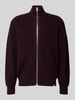 SEIDENSTICKER STUDIO Relaxed Fit Strickjacke aus reiner Wolle Black