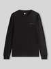 Tommy Jeans Slim Fit Langarmshirt aus reiner Baumwolle BLACK