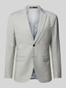 SELECTED HOMME Slim Fit 2-Knopf-Sakko mit Pattentaschen Modell 'CEDRIC' Hellgruen