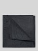 MONTI Seideneinstecktuch mit Allover-Muster Black
