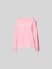 Juvia Sweatshirt mit Rollsaum Pink