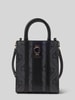 Guess Schoudertas met labelapplicatie, model 'ERENIA MINI TOTE' Antraciet