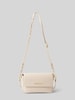 VALENTINO BAGS Handtasche mit Label-Applikation Modell 'SPECIALBRENDA' Ecru