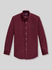 Polo Ralph Lauren Custom Fit Freizeithemd aus reiner Baumwolle Bordeaux