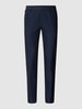 BOSS Slim fit 1-knoops colbert van scheerwol Donkerblauw