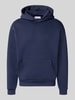 REVIEW Hoodie mit Logo-Print Marine
