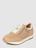 Tamaris Sneakers met labelprint Beige