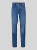 Christian Berg Men Regular Fit Jeans mit Eingrifftaschen Hellblau