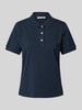 Marc O'Polo Regular Fit Poloshirt aus Light Piqué-Jersey Marine