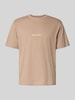Jack & Jones T-Shirt mit Rundhalsausschnitt Beige