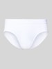 Falke Regular Fit Brief mit Logo-Detail Modell 'Daily' Weiss