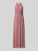VILA Abendkleid mit Taillenband Modell 'MILINA' Rose