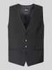 BOSS Regular Fit Anzugweste aus Schurwoll-Mix Black