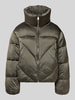 BOSS Orange Regular Fit Steppjacke aus schimmerndem Gewebe Modell 'PADILENA' Mud