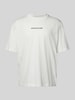 ARMANI EXCHANGE T-Shirt mit Rundhalsausschnitt Weiss