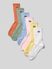 Lacoste Socken aus Baumwoll-Mix im 6er-Pack GELB
