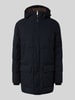 bugatti Parka met capuchon Marineblauw