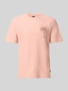 JACK & JONES Premium T-Shirt mit Motiv-Print und Rundhalsausschnitt Altrosa