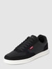 Levi’s® Acc. Sneakers met labeldetails, model 'REECE' Zwart