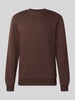 ONLY & SONS Bluza o kroju regular fit z mieszanki bawełny model 'CERES' Czekoladowy