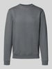Blend Sweatshirt met ronde hals en logo Antraciet