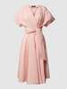 Weekend Max Mara Midi-jurk met strikceintuur, model 'GIAMBO' Roze