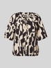 s.Oliver RED LABEL Relaxed Fit Blusenshirt aus Viskose-Mix Black