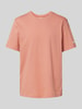 CHAMPION T-Shirt mit Label-Stitching Apricot