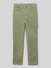 Tom Tailor Relaxed Fit Hose aus reiner Baumwolle Schilf