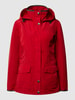 Wellensteyn Regular Fit Funktionsjacke mit abnehmbarer Kapuze Modell 'ARUBA' Rot