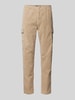 Replay Regular Fit Cordhose mit elastischem Bund Beige