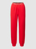 Calvin Klein Underwear Spodnie dresowe z elastycznym paskiem z logo model ‘HOLIDAY’ Czerwony