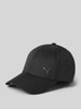 Puma Basecap mit Label-Applikation Metallic Black