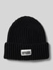 Drykorn Beanie mit Label-Patch Modell 'SEANIA' Black