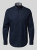 Tommy Hilfiger Regular fit zakelijk overhemd van puur katoen Marineblauw