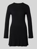 ONLY Eng anliegendes Freizeitkleid aus Viskose-Mix Modell 'MICHELLA' Black
