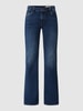 Esprit Bootcut Jeans mit Stretch-Anteil Dunkelblau