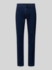 Christian Berg Men Jeans aus Soft Denim mit 9% Cashmere-Anteil Dunkelblau