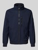 Tom Tailor Regular fit functioneel jack van stretchmateriaal Donkerblauw