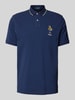 Polo Ralph Lauren Koszulka polo o kroju classic fit z wyhaftowanym motywem i logo Granatowy