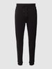 BOSS Orange Sweatpants in unifarbenem Design Modell 'Sestart' Black