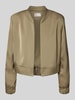 V by Vera Mont Cocktailjacke mit Stehkragen und elastischem Bund Gruen