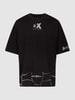 ARMANI EXCHANGE T-Shirt mit Label-Details Schwarz