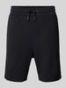 Jack & Jones Sweatshorts met elastische band Zwart