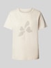 Tom Tailor T-Shirt mit Frontprint Beige