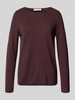 Marc O'Polo Regular fit gebreide pullover van wolmix Bordeaux