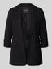VERO MODA Regular Fit Longblazer mit Viskose-Anteil Modell 'FRIDA' Black