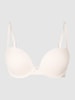 Calvin Klein Underwear Biustonosz push up z mikrowłókna z fiszbinami  Jasnoróżowy