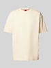 HUGO T-Shirt mit Label-Detail Modell 'Dplanitee' Beige